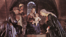 La Madonna della pappa del Mazzoni (1482) &nbsp;nel Duomo di Modena