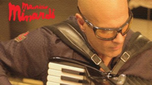 Cover cd di Maurizio Minardi dal titolo <em>The Cook, the Clown, the Monk and the Accordionist</em>