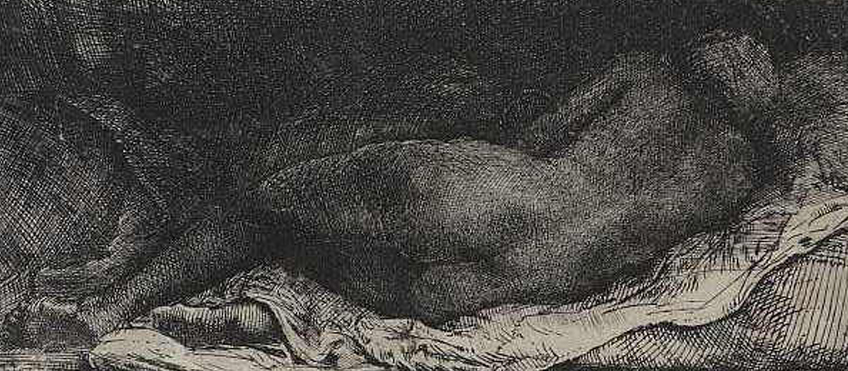 Rembrandt, nudo femminile o 