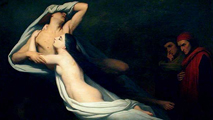 Ary Scheffer, <em>Francesca da Rimini</em>, 1855,&nbsp;Museo del Louvre, Parigi