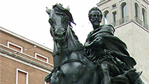Piacenza, statua equestre di Alessandro Farnese