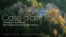 La copertina del volume<em> Casa d&rsquo;altri. Paesaggi e architetture dell&rsquo;Appennino emiliano romagnolo</em>