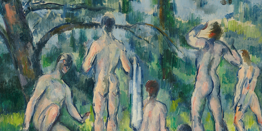 Les Baigneurs, Paul Cézanne