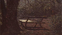 Un canto alla luna (Brema). Canzone lunare o Panchina al chiaro di luna - Collezione privata
