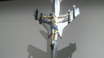 L'opera pi&ugrave; celebre di Leon Ferrari, <em>La Civilizaci&oacute;n Occidental</em><em> y Cristiana, esposta anche alla Biennale d'arte di Venezia nel 2007</em>