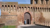 Il castello di Bagnara di Romagna - Dal sito www.sistemamusei.ra.it