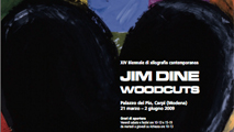 Locandina mostra Jim Dine - Woodcuts