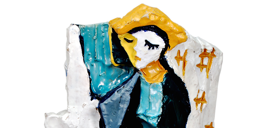 Leoncillo, dattilografa, 1949