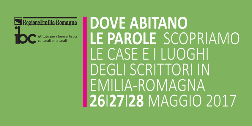 Dove abitano le parole, locandina dell'evento