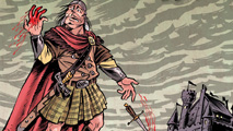 La copertina del fumetto sul Macbeth