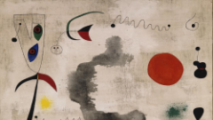 Foto: Particolare quadro di Mirò Fonte: Ufficio Stampa studio esseci di Padova