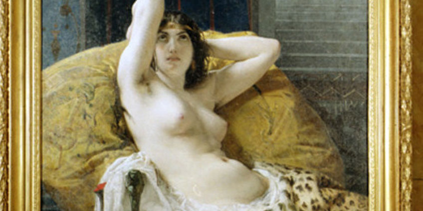 Mos&egrave; Bianchi, Cleopatra, 1865, Milano, Civica Galleria d'arte moderna, Direzione Civiche raccolte d'arte