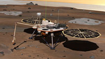 La sonda Phoenix - Dal sito www.nasa.gov