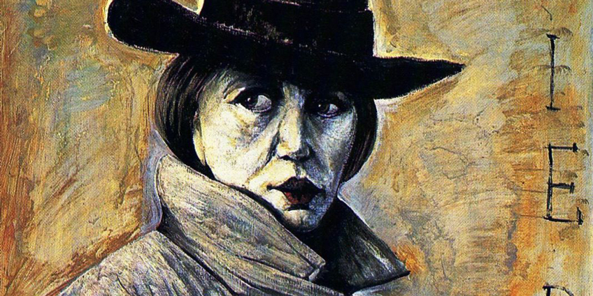 Sergio Vacchi, Ritratto di Piera Degli Esposti