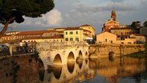 Il ponte di Tiberio a Rimini