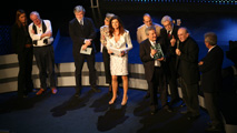 Un immagine della premiazione - Dal sito www.premioaltaqualita.org