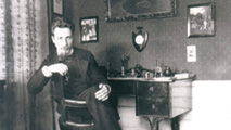 Rainer Maria Rilke nel suo studio