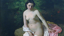 Antonio Rosaspina (Bologna, 1830 - 1871) Bagnante, 1863, Pinacoteca Nazionale di Bologna