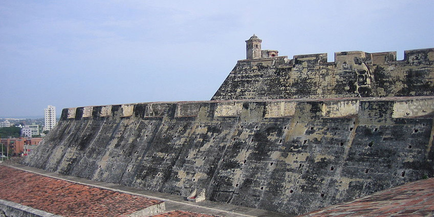 Castello di San Felipe de Barajas a Cartagena de Indias