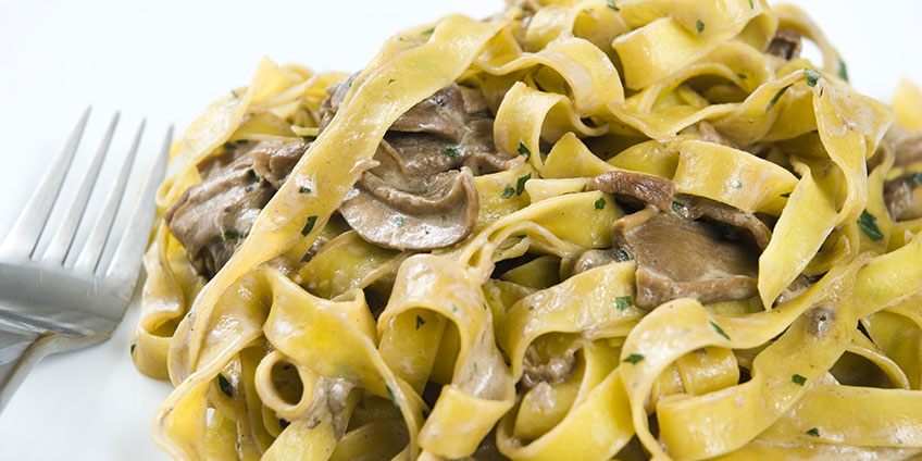 Tagliatelle ai funghi porcini