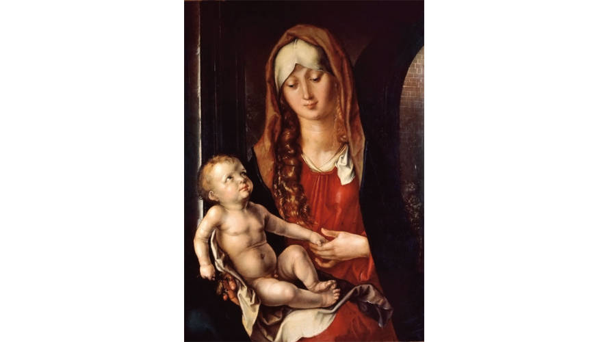 Albrecht Dürer. Madonna Col Bambino